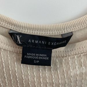 ARMANI EXCHANGE  Sequined Tank Top
